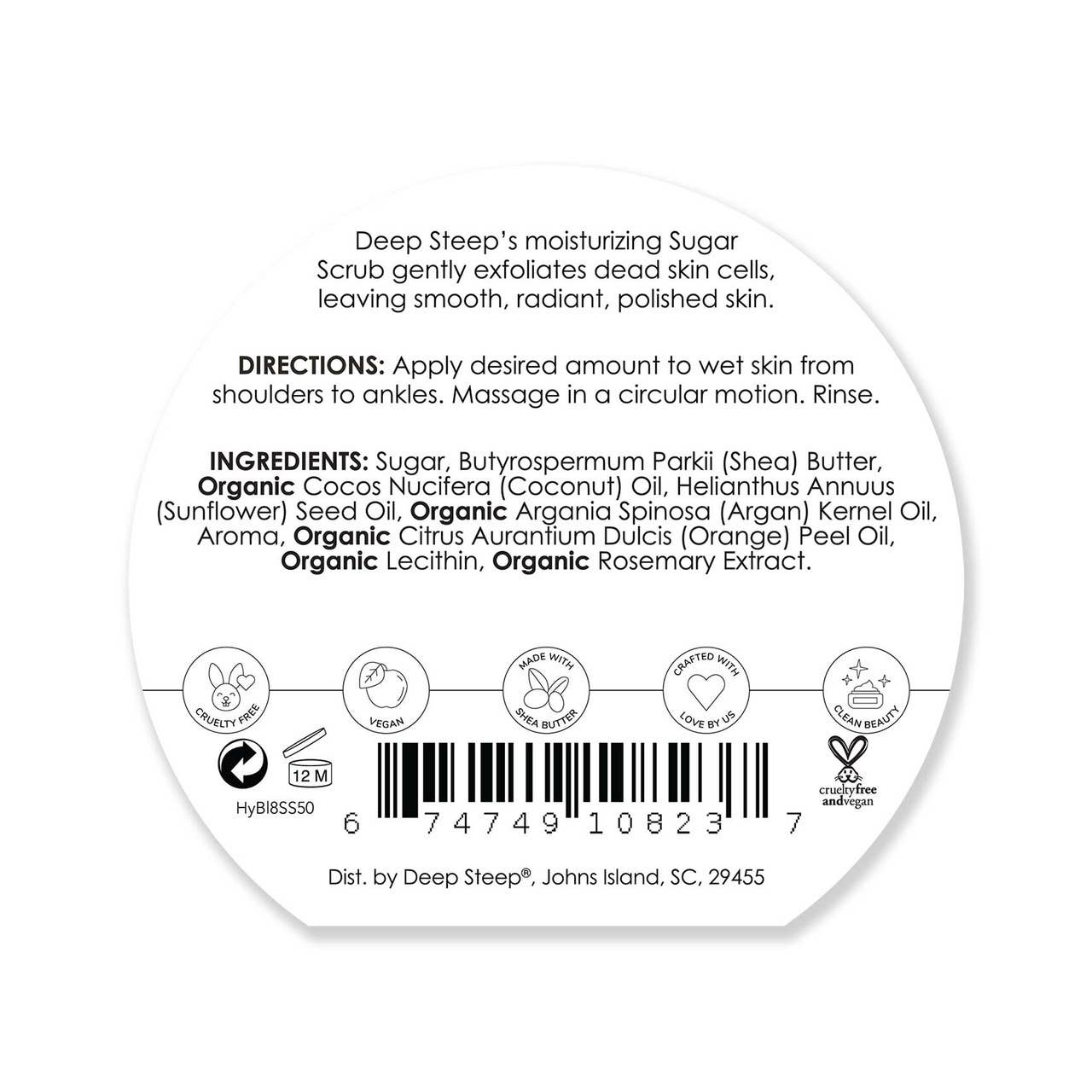 Sugar Scrub - Honey Blossom 8oz
