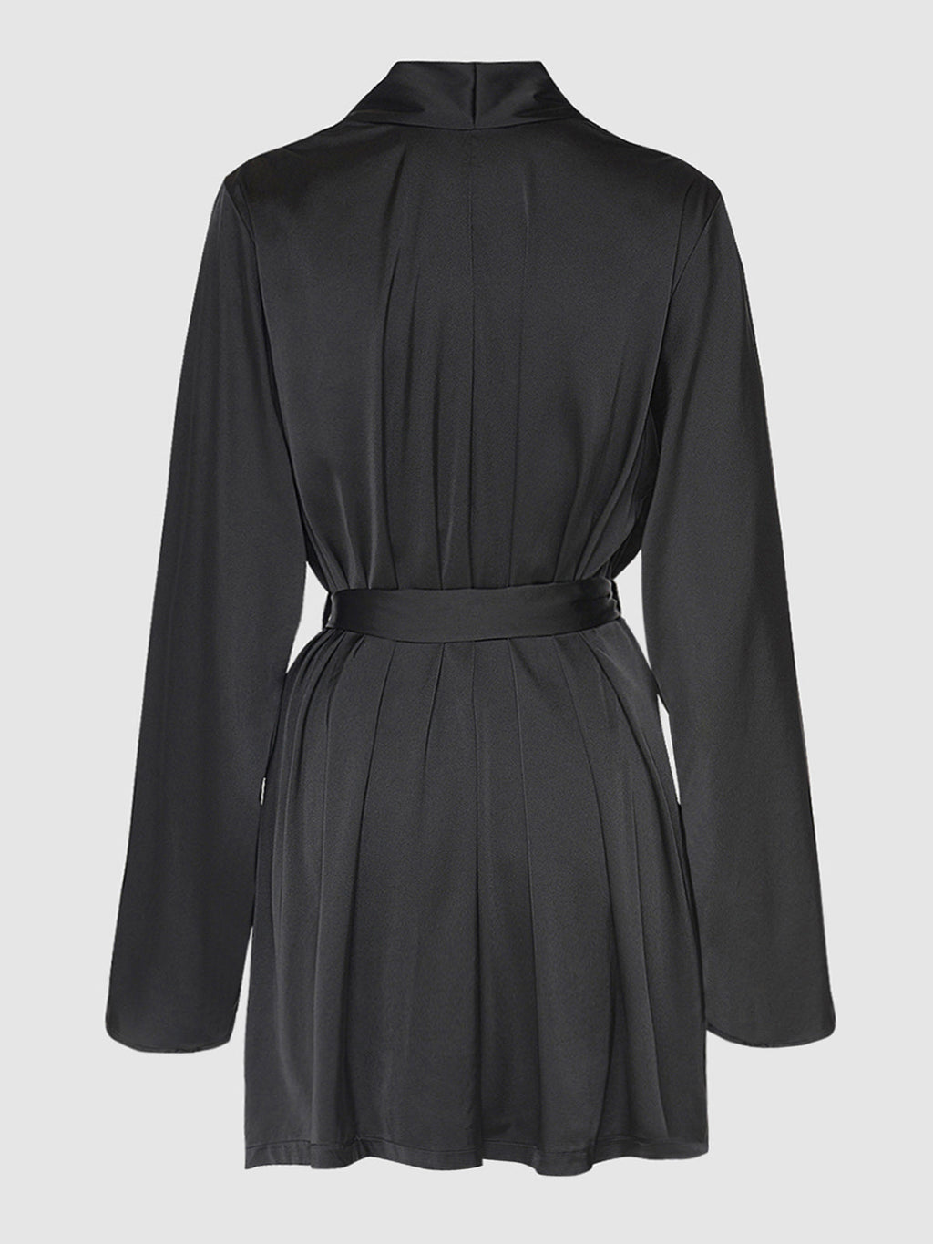BRIGETA SHORT SATIN ROBE