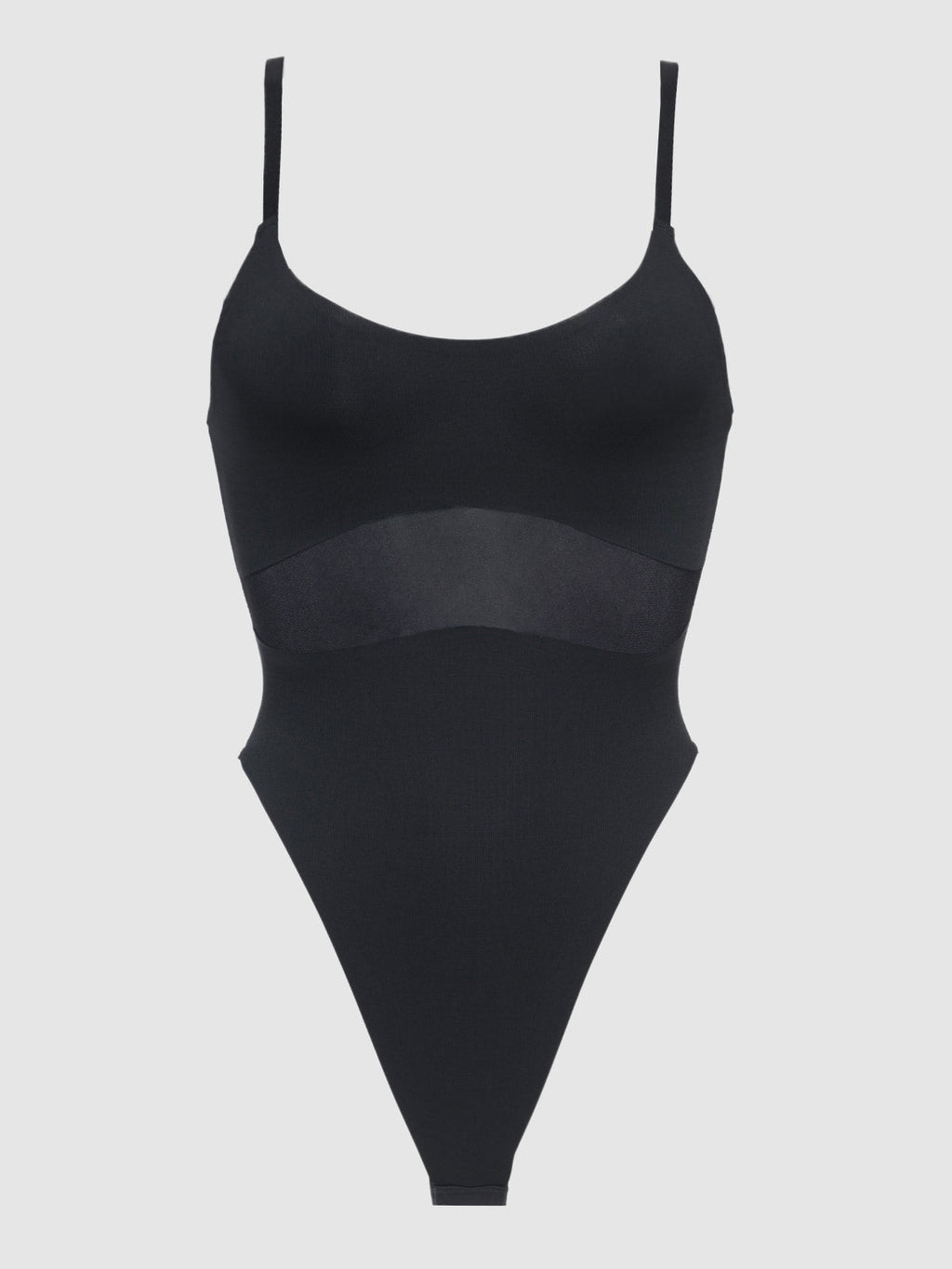 KATRINA MICRO & MESH HIGH HIP SHAPING BODYSUIT