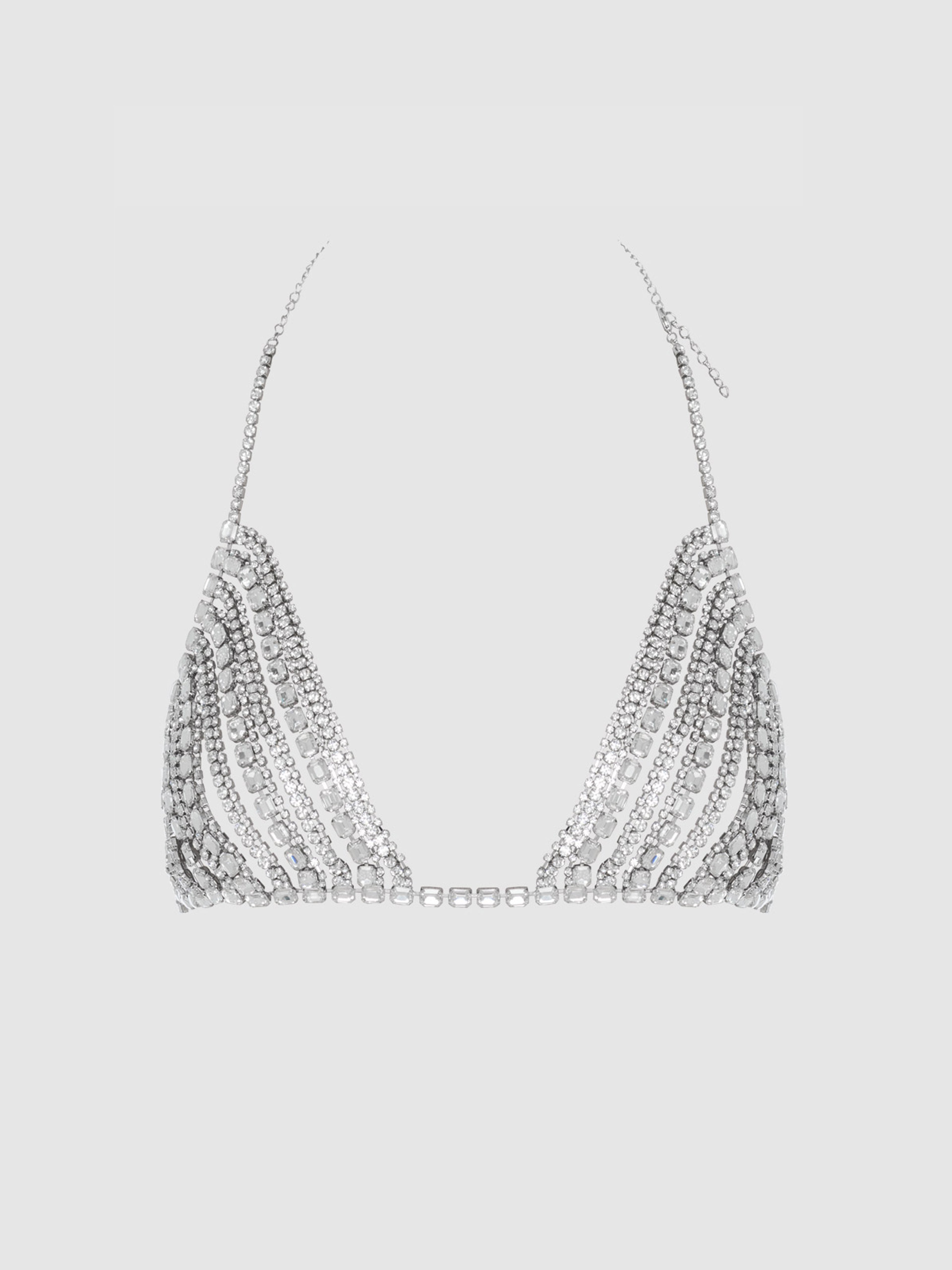 RHINESTONE MULTI STONE BRA