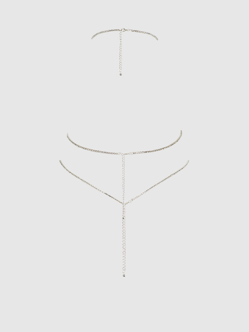 RHINESTONE PLUNGE CAMI