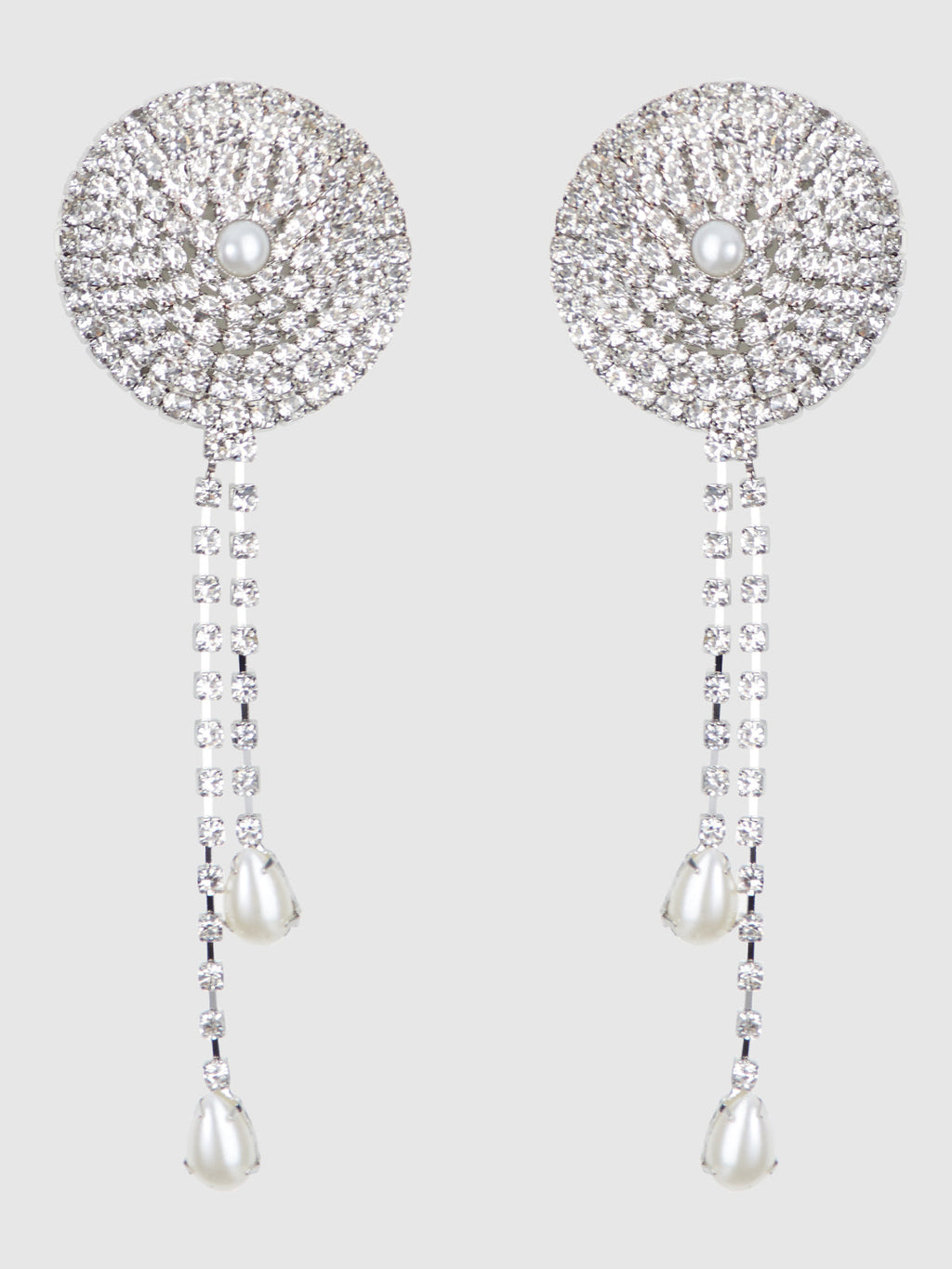 RHINESTONE & PEARL DANGLE PASTIES