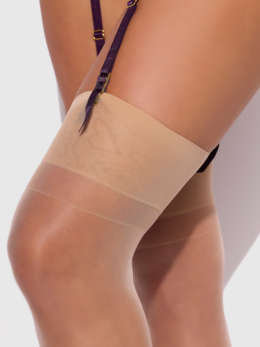 THREE LAYER SHEER THIGH HIGHS