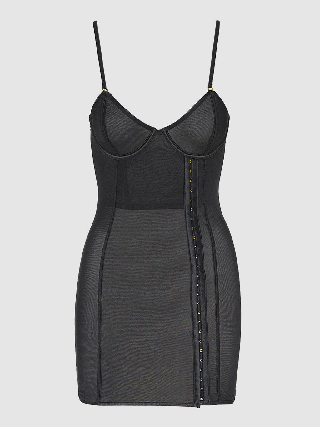 CHANTAL MESH CHEMISE & G-STRING SET