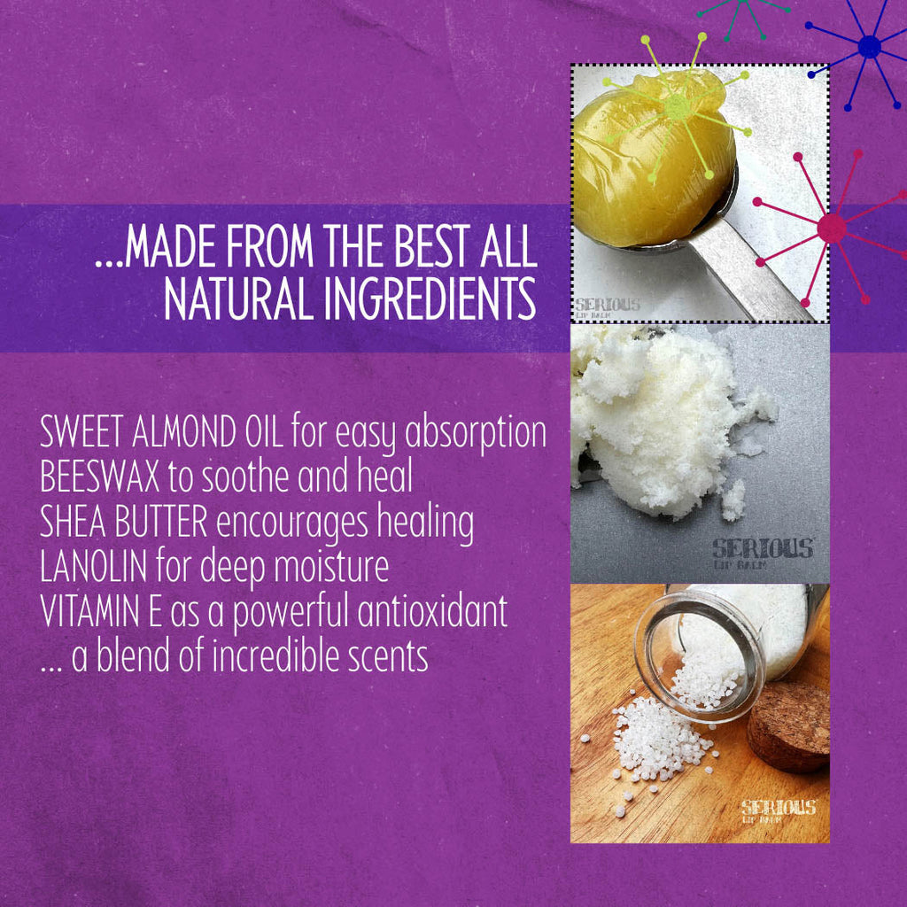All Natural SPOOKY Lip Balms
