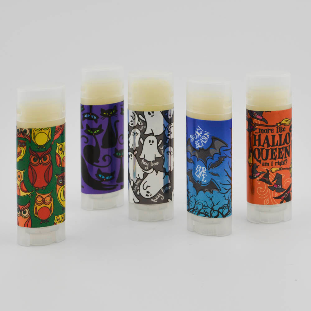 All Natural SPOOKY Lip Balms