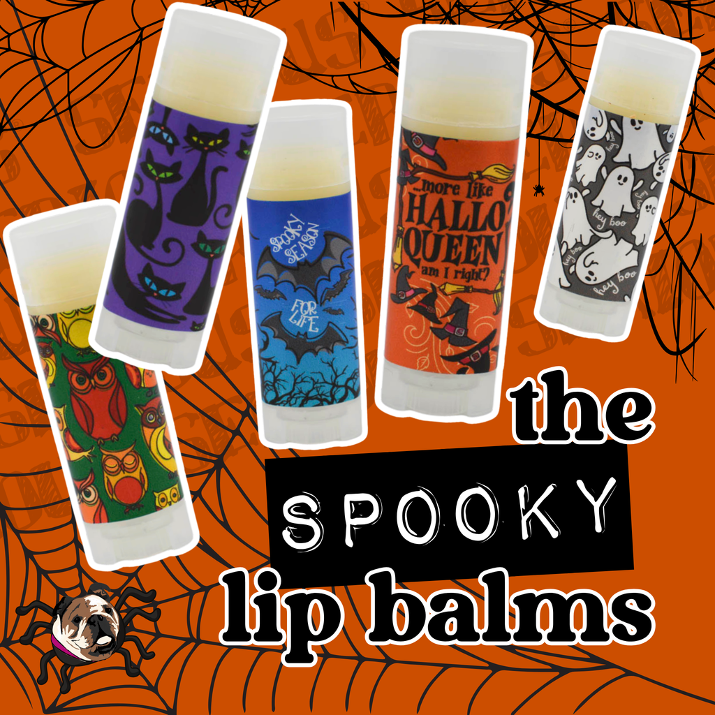 All Natural SPOOKY Lip Balms