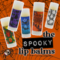 All Natural SPOOKY Lip Balms