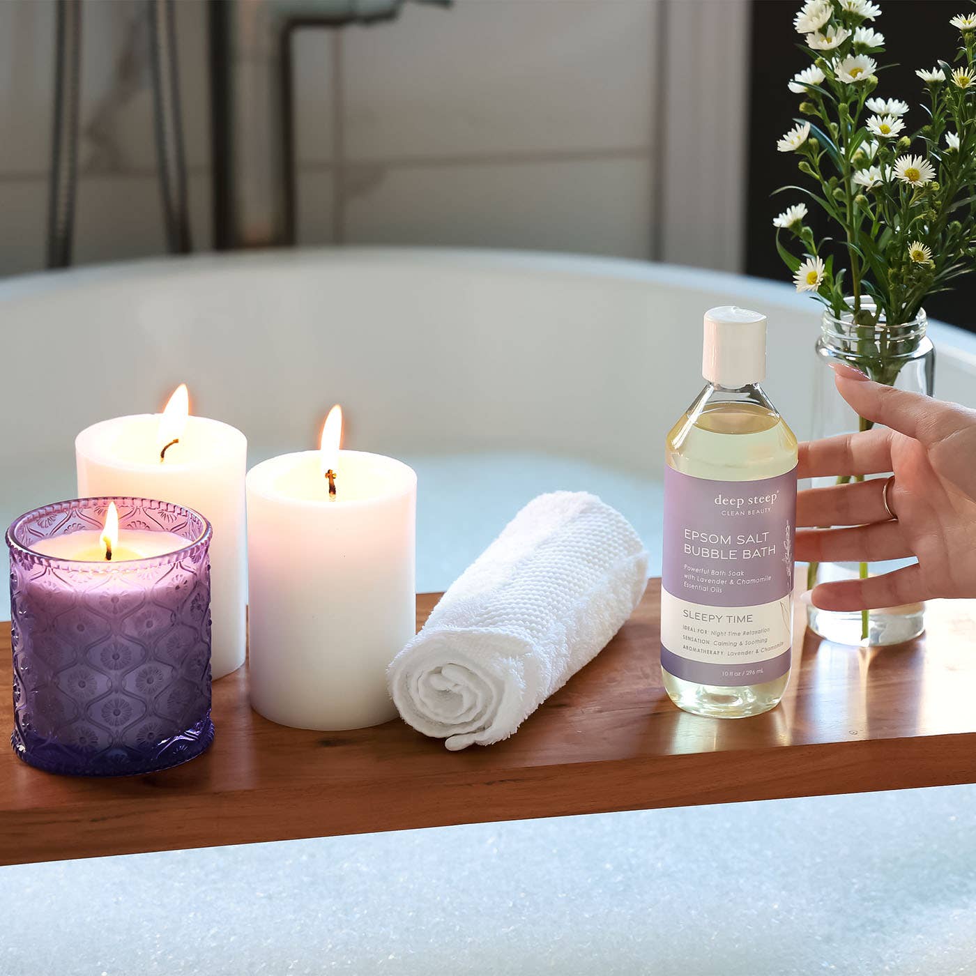 Epsom Salt Bubble Bath - Sleepy Time 10 fl oz