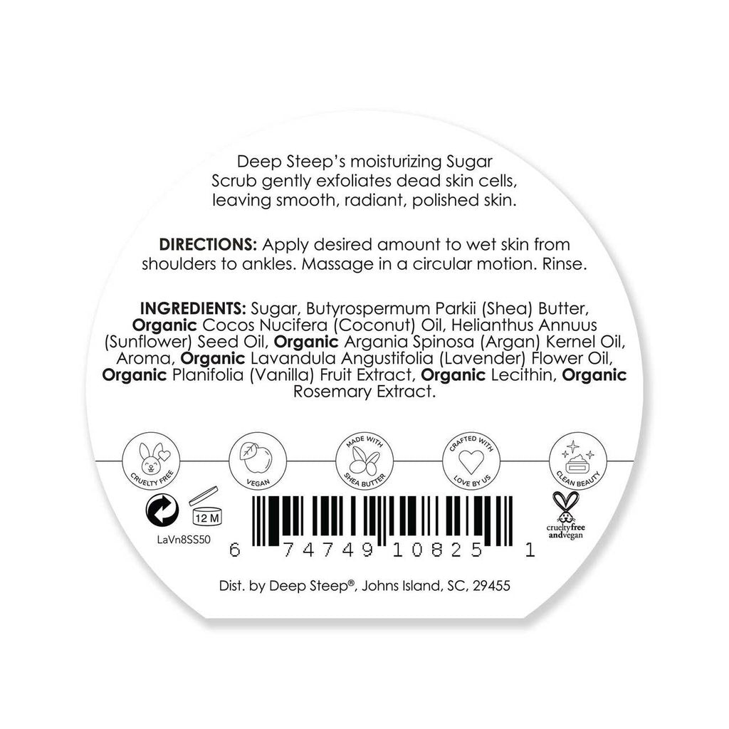 Sugar Scrub - Lavender Vanilla 8oz